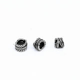 Vintage Stainless Steel Tube Beads for Jewelry Making Supplies