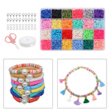 Spacer Beads DIY Flat Loose Beads for Pendant Ornaments