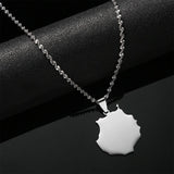 Spain Canary Islands Gran Canaria Map Pendant Necklace