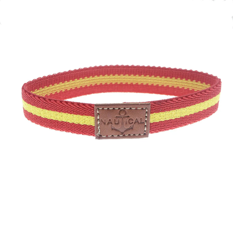Spain Leather Thread Fabric Bracelet for Man Woman