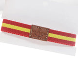 Spain Leather Thread Fabric Bracelet for Man Woman