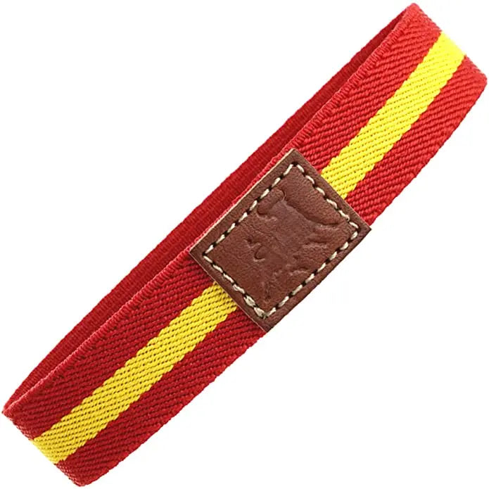 Spain Flag Bracelet + Elastic Bull Design