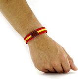 Spain Flag Bracelet + Elastic Bull Design