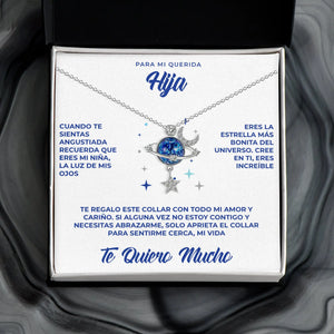 Spanish Love You Necklace Star Mother Gift For Women Girls