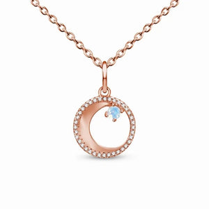 Spanish Bear Necklace 925 Silver Real Chain Pearl Female Choker Pendant