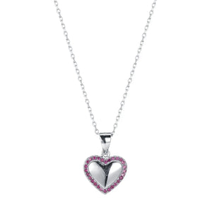 Spanish Bear Pendant & Necklace Silver 925 Crystals Pearl Chain
