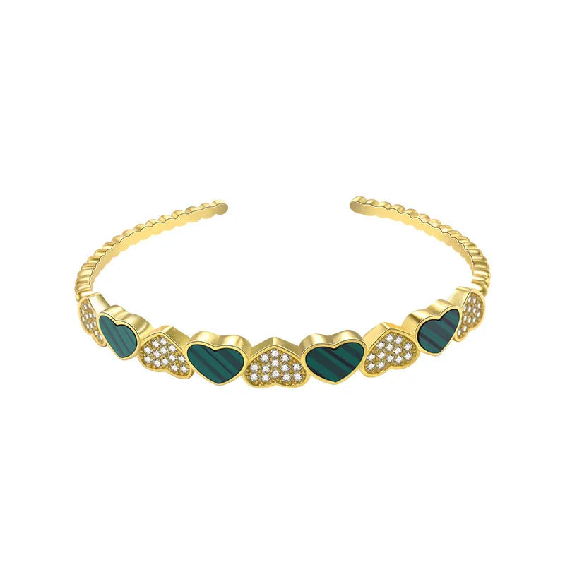 Spanish Bear Silver 925 Hand Bracelets with Pearls