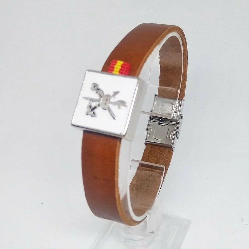 Spanish Legion Leather Bracelet