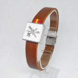 Spanish Legion Leather Bracelet