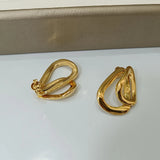 925 Silver Stud Earrings Water Drop Charm Beads Jewelry Gift