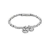 Spanish Hand Transfer Bracelet for Good Luck Health, Silver-Plated