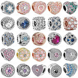 925 Sterling Silver Beads Bracelet DIY Jewelry