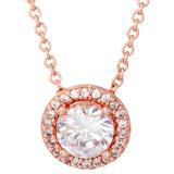 925 Silver Necklace Sparkle Timeless Heart Forever Collier