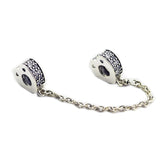 Love Safety Chain DIY Bead for 925 Silver Bracelets