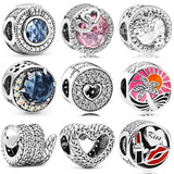Sparkling Crown O Moon & Night Sky Enchanted Nature Love Birds Beads