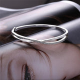 Heart Bow Radiant Hearts Bracelet 925 Sterling Silver