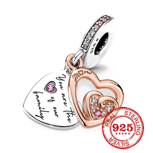 Sparkling Bulb Pacifier Balloon Angel Wings Dangle Charm Beads