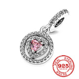 Sparkling Bulb Pacifier Balloon Angel Wings Dangle Charm Beads