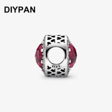 Zircon Sparkling Charm for Pan Charms Bracelet Bangle