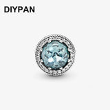 Zircon Sparkling Charm for Pan Charms Bracelet Bangle