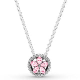 Snowflake Radiant Hearts Forever Collier Necklace