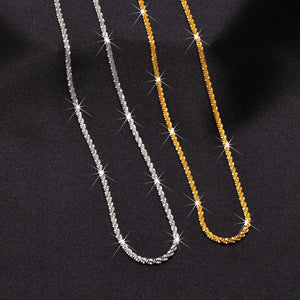 Sparkling Clavicle Choker Necklace for Women
