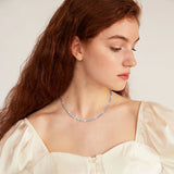 Sparkling Clavicle Choker Necklace for Women