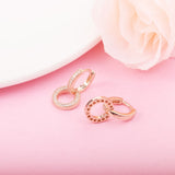 Double Hoop Earrings Sterling Silver Jewelry For Woman