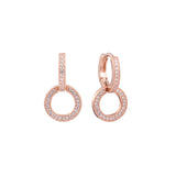 Double Hoop Earrings Sterling Silver Jewelry For Woman
