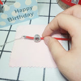 Sparkling Family Forever Charm 925 Sterling Silver Round Beads