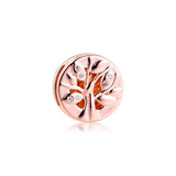 Sparkling Family Tree Clip Charm for Reflexions Belt Bracelets