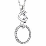Family Tree Feather Pendant 925 Sterling Silver Necklace