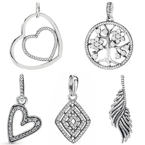 Family Tree Necklace Pendant 925 Silver Charm