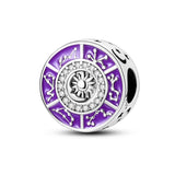 Sparkling Galaxy Moon Star Telescope Dangle Charm Fit MULA Bracelet Necklace