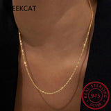 Glitter Clavicle Chain S925 Silver Necklace for Women