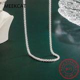 Glitter Clavicle Chain S925 Silver Necklace for Women