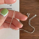 925 Sterling Silver Gypsophila Anklet