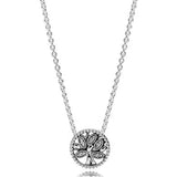 925 Sterling Silver Necklace with Heart Wishbone Daisy Flower Snowflake Charms
