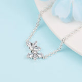 Sparkling Herbarium Cluster Chain Bracelet for Women
