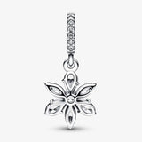 Sparkling Herbarium Cluster Dangle Charm for Bracelet Bangle