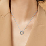 Honeycomb Hexagon Necklace for European Charms, DIY Jewelry