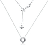 Honeycomb Hexagon Necklace for European Charms, DIY Jewelry