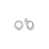 Family Tree Stud Earrings In 925 Sterling Silver Wishbone Women Earring Hoop