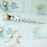 Kc K Plated Star Eardrop DIY Jewelry Component 6pcs