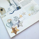 Kc K Plated Star Eardrop DIY Jewelry Component 6pcs