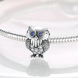 Sparkling Owl Cat Star Love Moon Charm Beads for Bracelet Necklace Pendant
