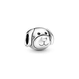 Skull 925 Silver Charms Dog Cat Bowl Beads Rabbit Lion for Bracelets Necklaces