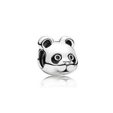 Skull 925 Silver Charms Dog Cat Bowl Beads Rabbit Lion for Bracelets Necklaces