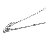 Sparkling Wishbone Heart Collier Necklace 925 Sterling Silver