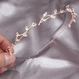 Zircon Baroque Crystal Wedding Headwear Tiara Hair Ornament